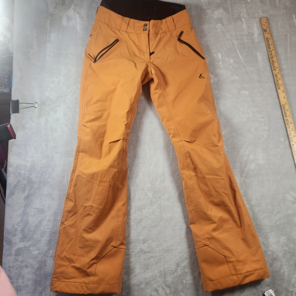 Capranea Lady Casanna Orange Ski Pants Size EU 38 Insulated‎